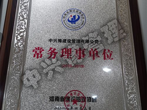 河南省建設(shè)監(jiān)理協(xié)會常務(wù)理事單位